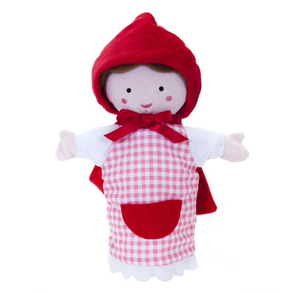 Puppet theater doll, Hape, Little Red Riding Hood, 25 x 25 cm