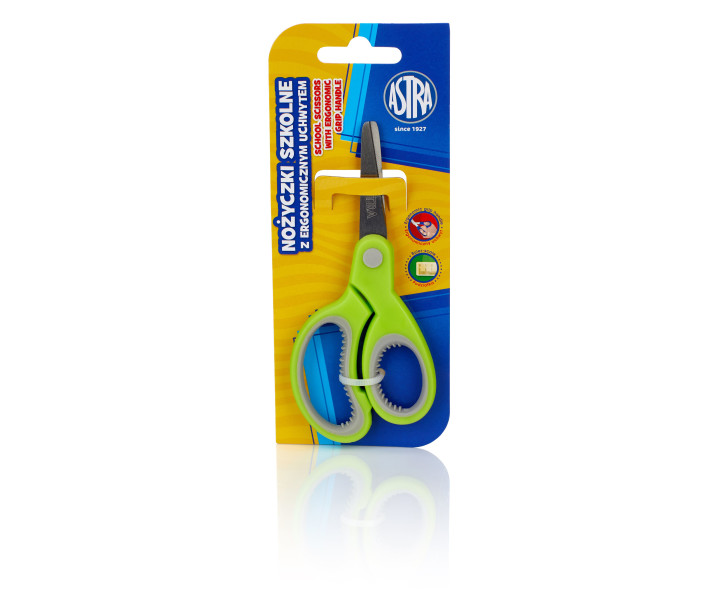Foarfece ergonomice, Astra, Blister