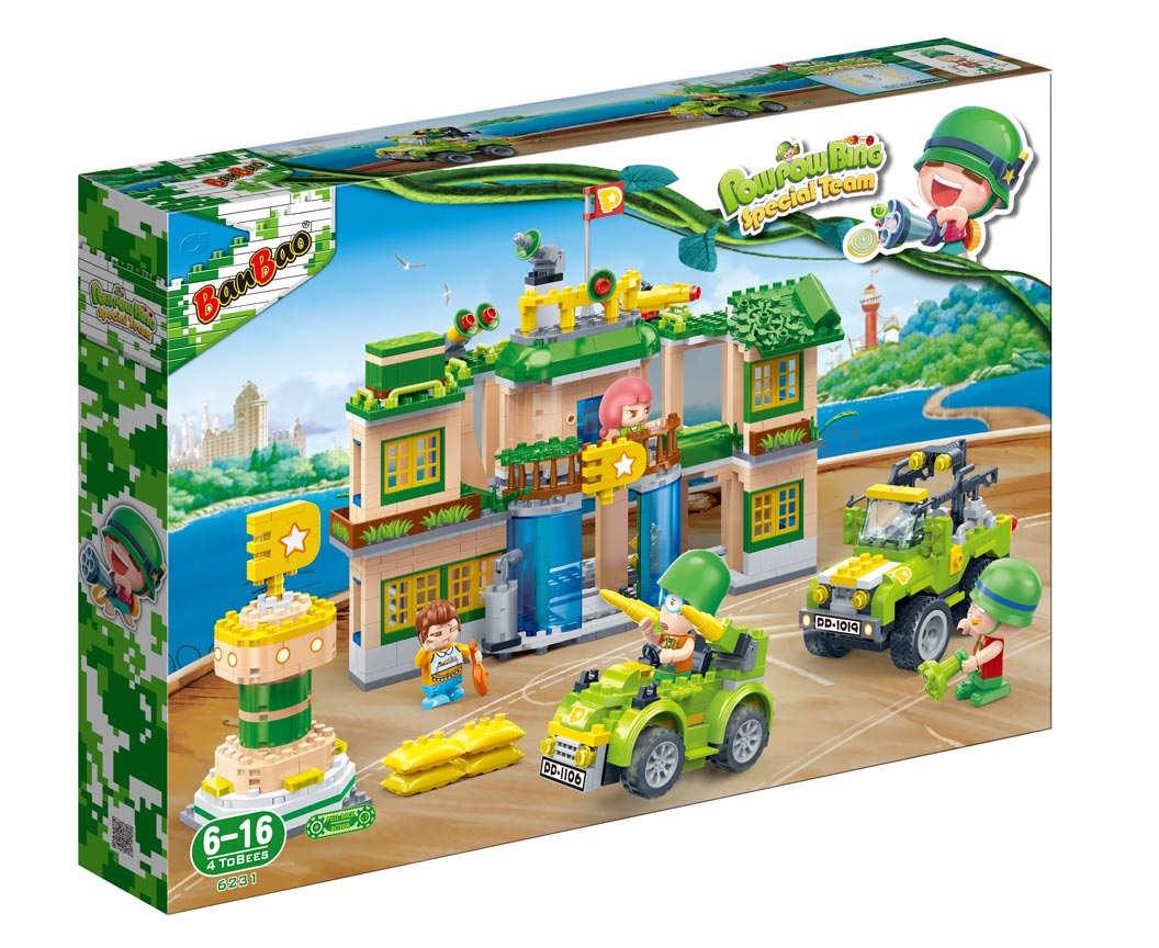 Constructor, BanBao, Pow Pow Bing, Management, 1017 parts