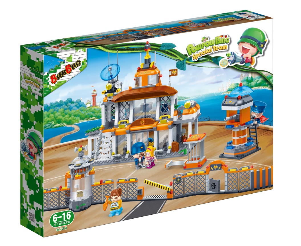 Constructor, BanBao, Pow Pow Bing, Main Base, 938 parts