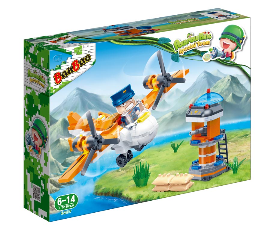 Constructor, BanBao, Pow Pow Bing, Helicopter, 228 parts