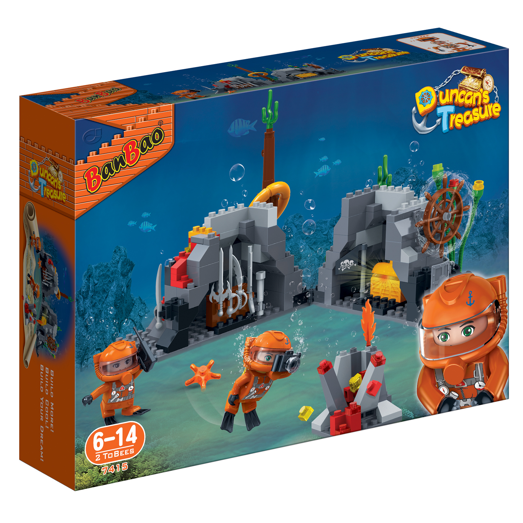Constructor, BanBao, Duncan&prime;s Treasure, Treasure Hunt, 237 pieces
