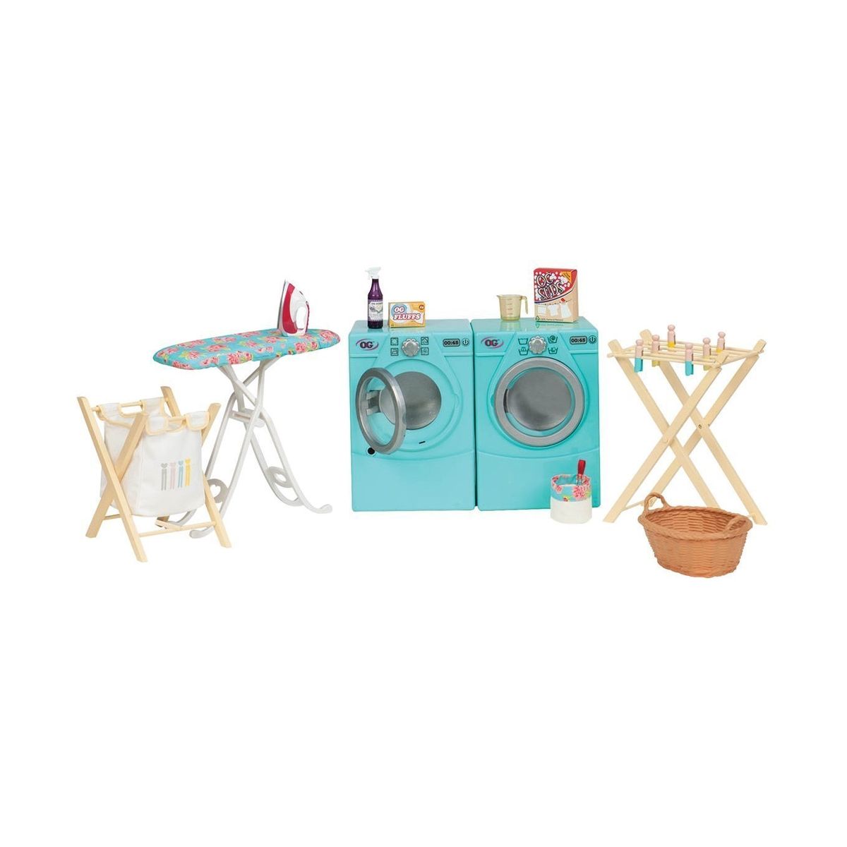 Our Generation set - Washing machine with dryer