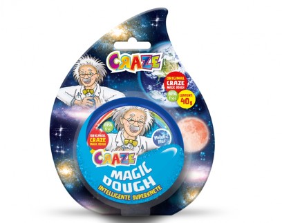 Магически разноцветен моделин, Craze, Блистер 40 гр.