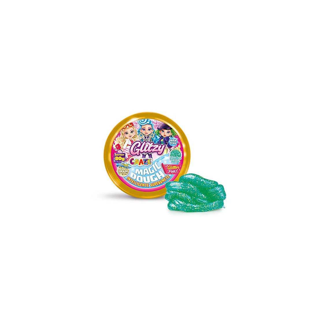 Magic multicolored modelin 80g. - Brilliant