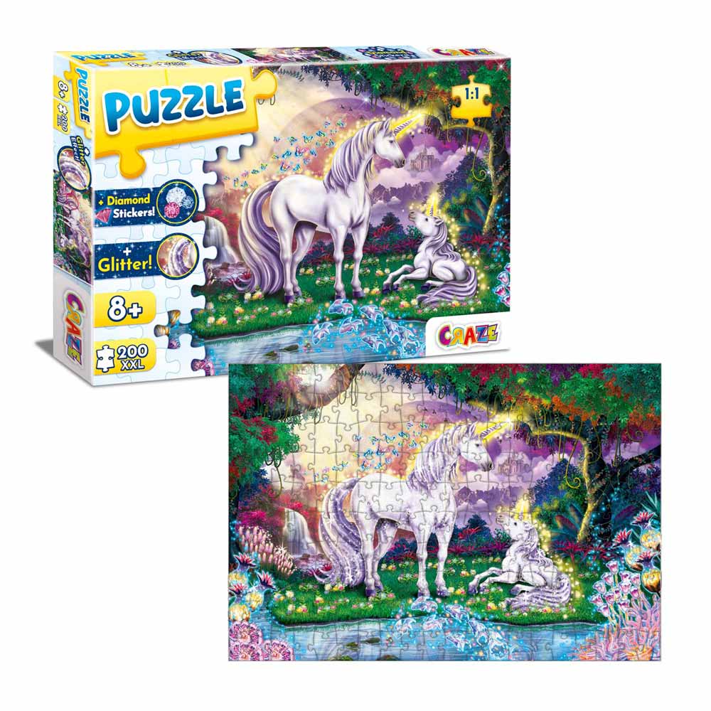 Puzzle 200 pieces - Mystical Lake