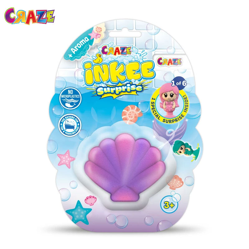 Добавка за баня, Craze, Бомбичка за баня с изненада, Русалка