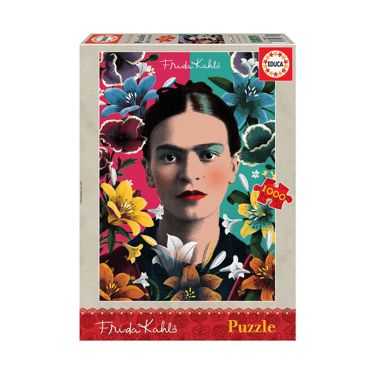 Пъзел, Educa, Фрида Кало, 1000 части