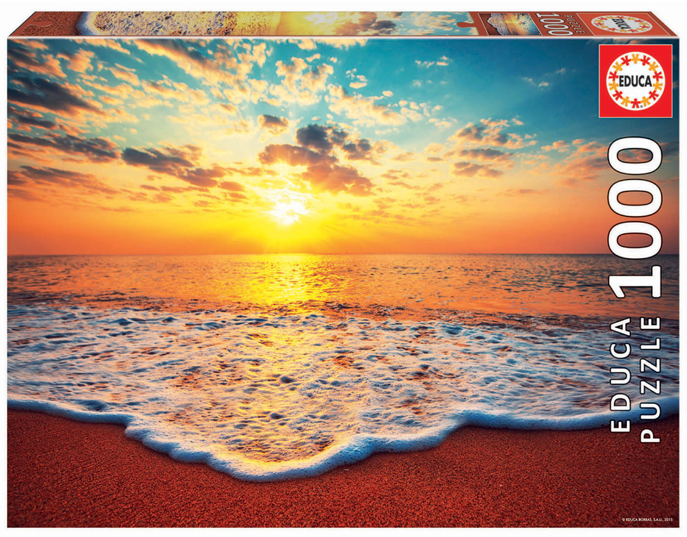 Puzzle, Educa, Apus de soare, 1000 de piese