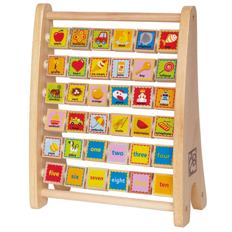 Дървено сметало, Hape, Букви