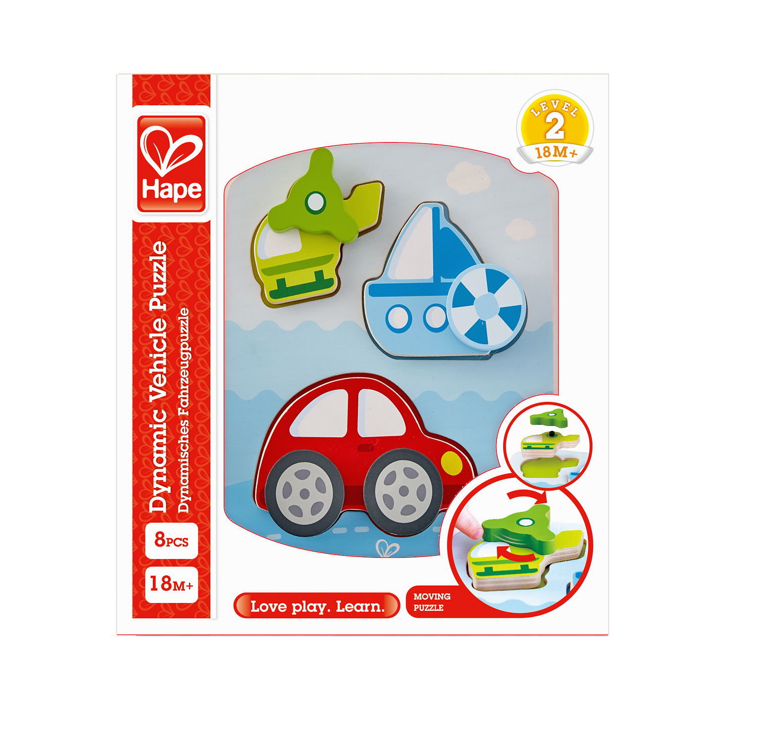 Rotating puzzle - Vehicles