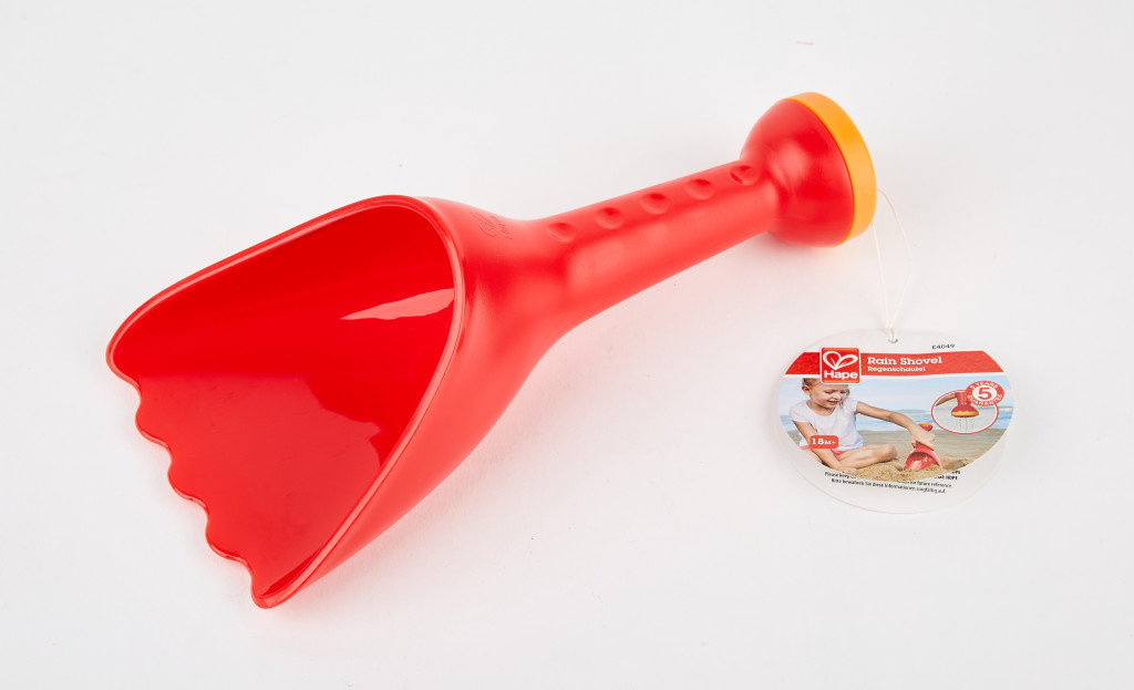 Малка лопатка за пясък, Hape, Червена