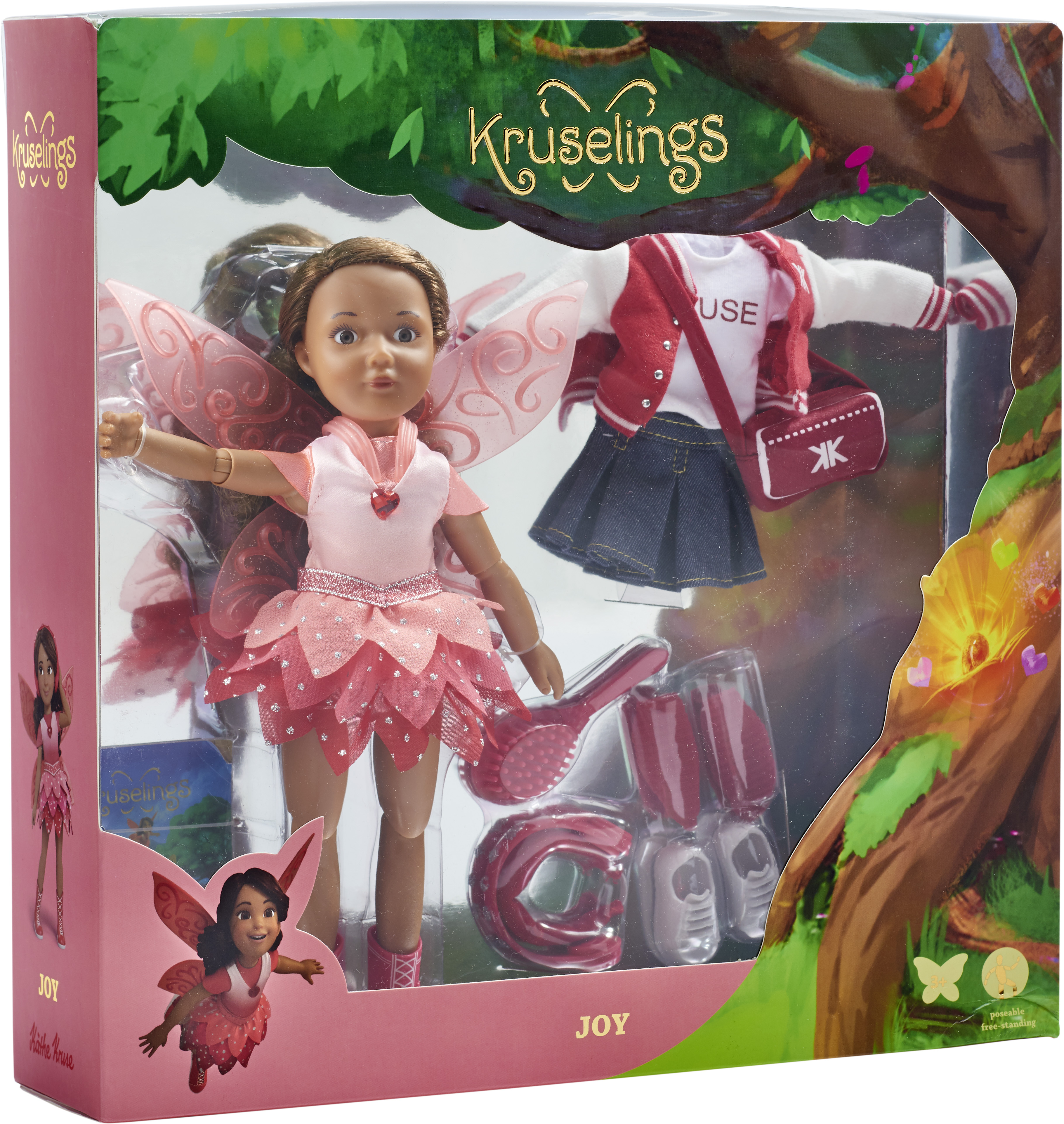 Кукла с аксесоари, Kuselings Doll, Джой, 23 см