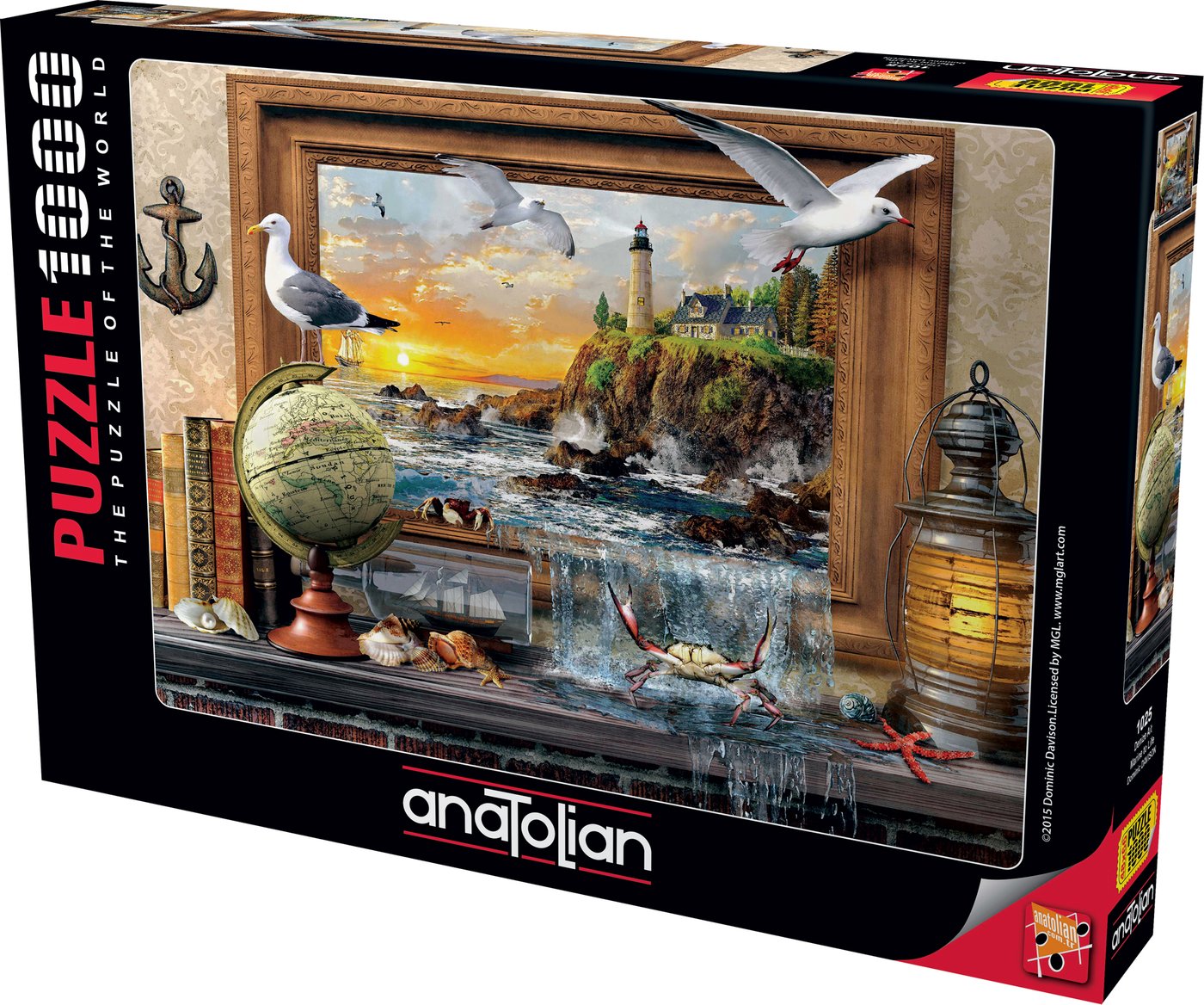 Пъзел, Anatolian, Морски живот, 1000 части