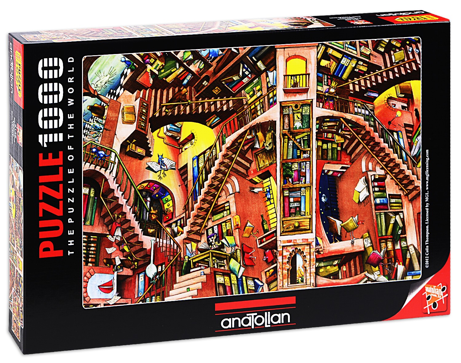 Пъзел, Anatolian, Библиотека, 1000 части