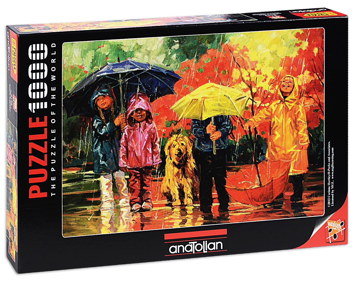 Пъзел, Anatolian, Под дъжда, 1000 част
