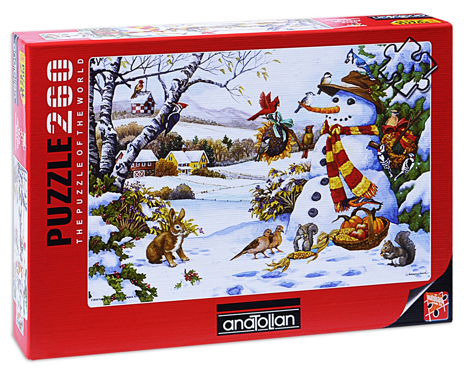 Puzzle, Anatolian, Cadouri de zăpadă, 260 de piese