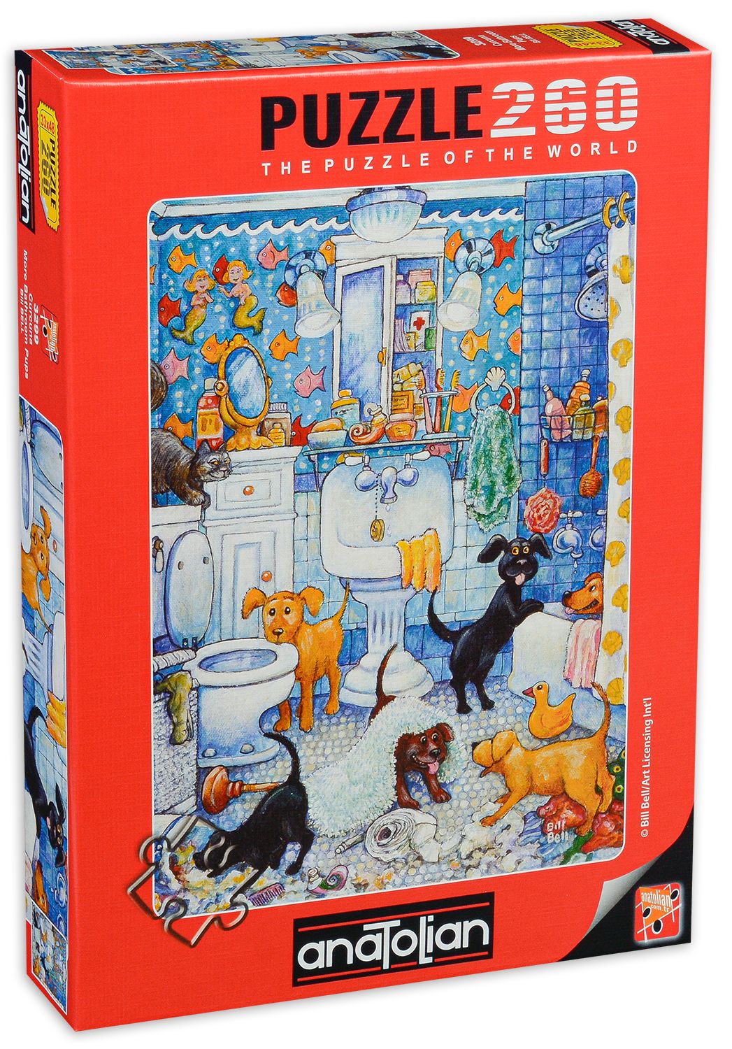 Puzzle, Anatolian, Furie, 260 de piese