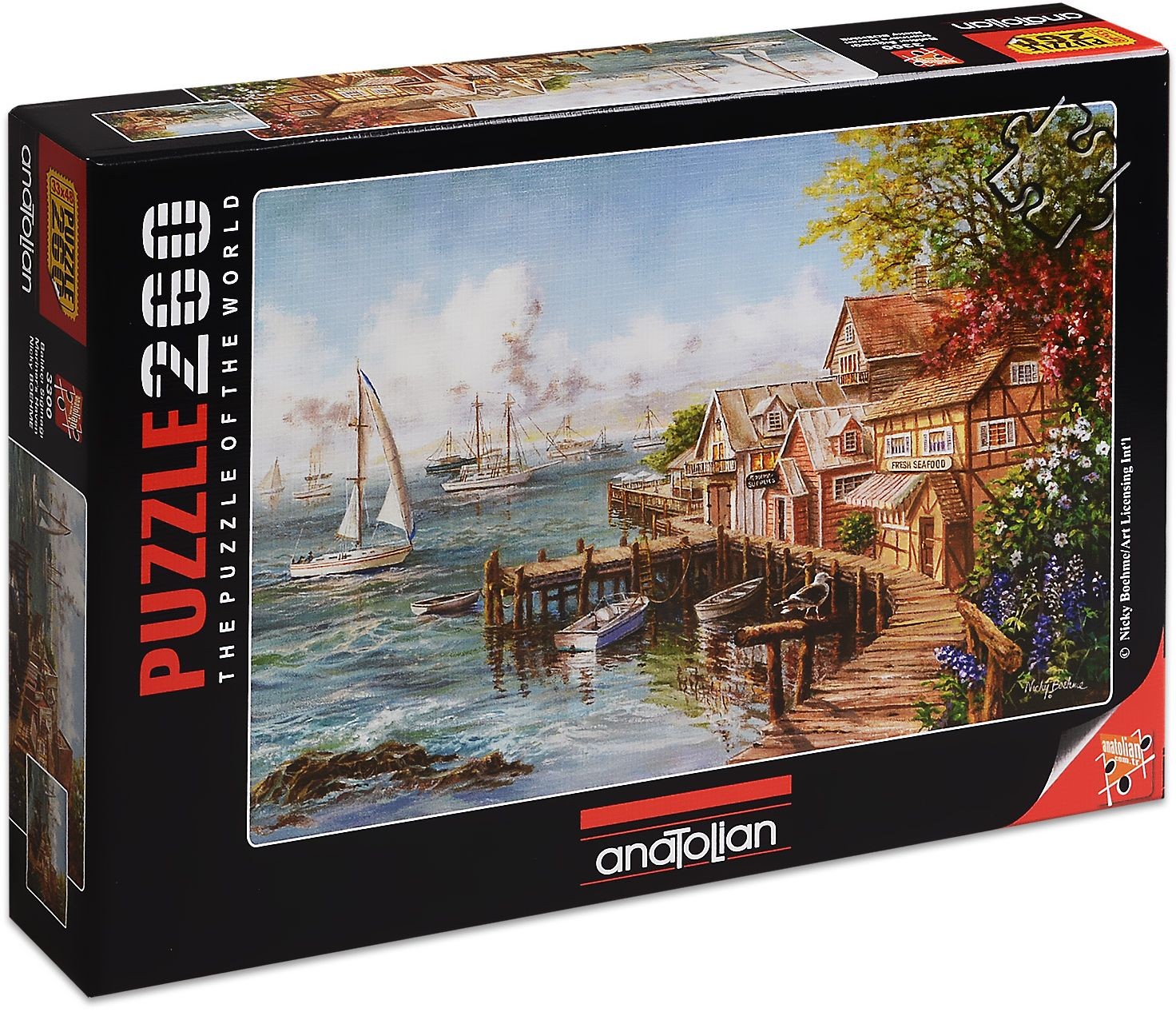 Puzzle, Anatolian, Havenul Marinarilor, 260 de piese