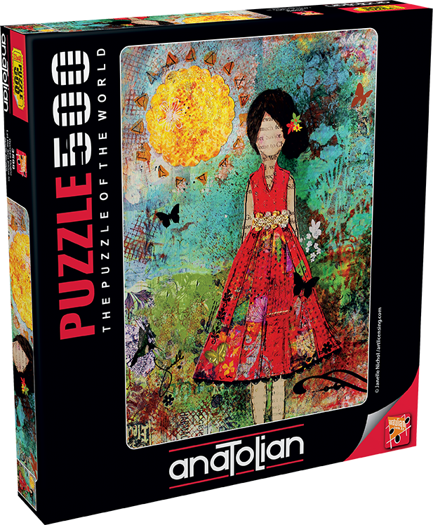Пъзел, Anatolian, Слънчево момиче, 500 части