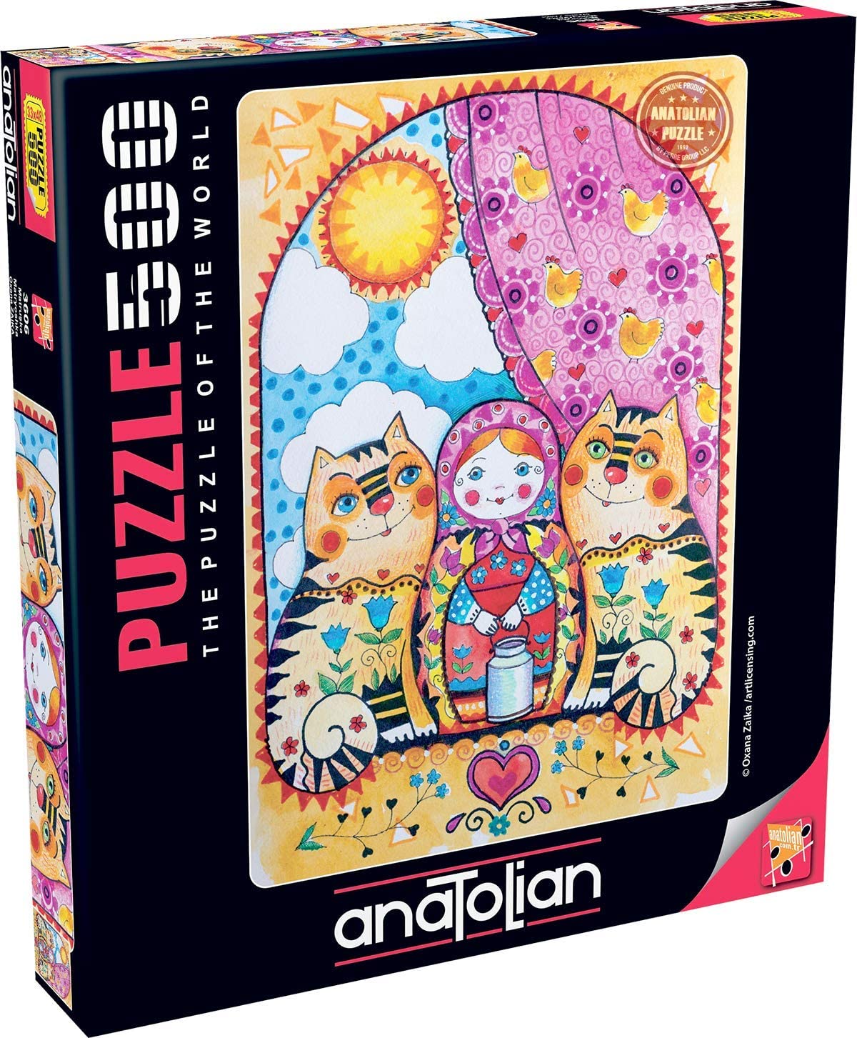 Пъзел, Anatolian, Матрьошки, 500 части