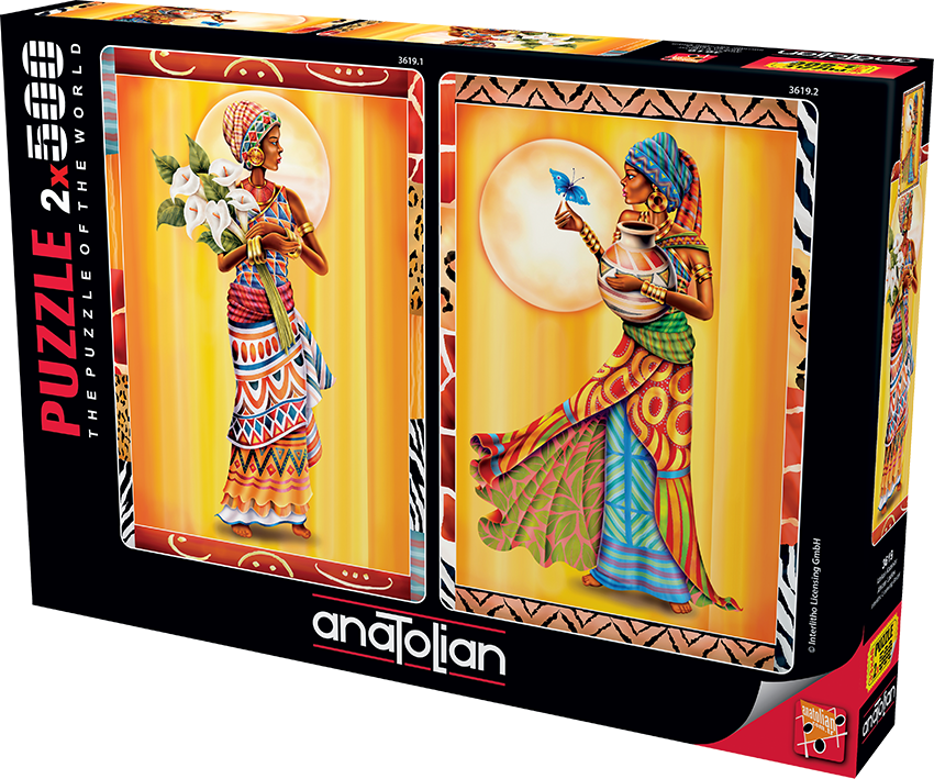Пъзел, Anatolian, Жените на Африка, 500 части