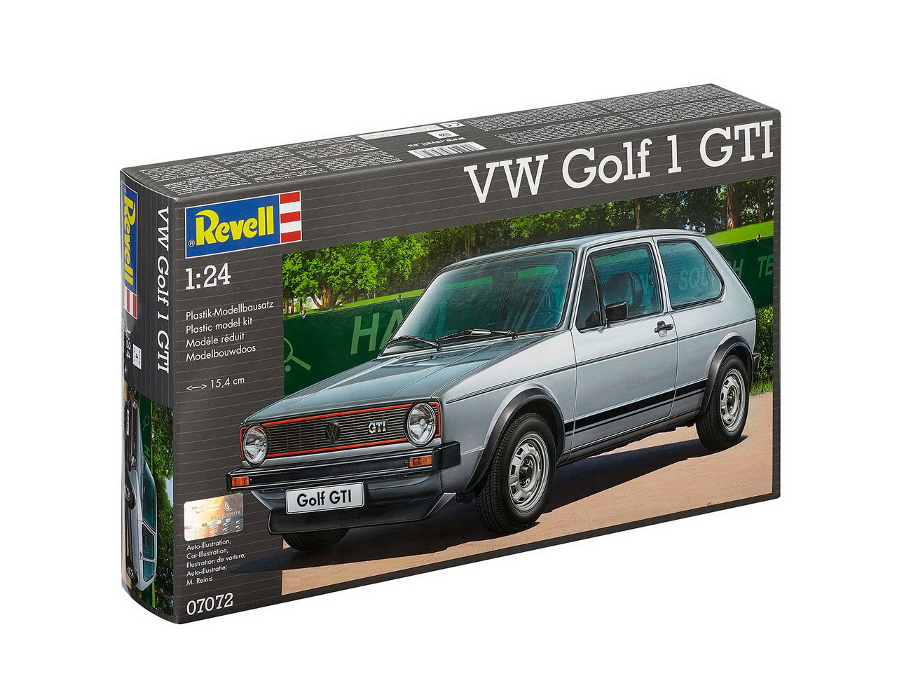 Сглобяем модел, Revell, VW Golf 1 GTI, 121 части