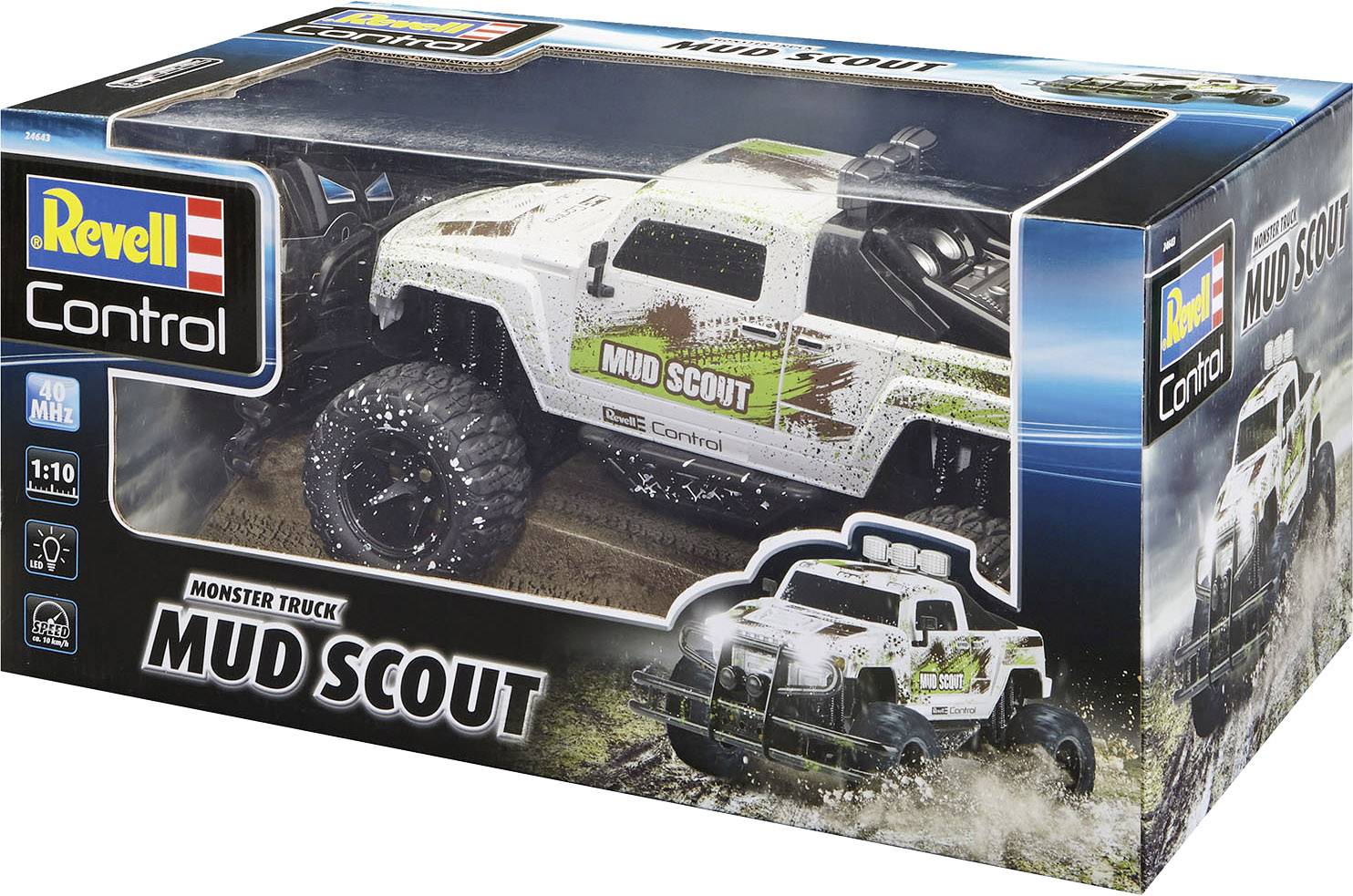 Автомобил с радио управление, Revell, Камион Mud Scout, RC