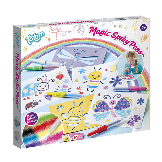 Set creativ, Totum, pixuri cu spray Magic