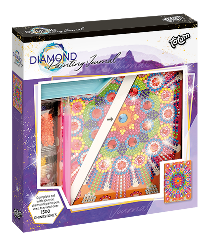 Decorate Yourself - Kaleidoscope Diamond Notebook - Medium