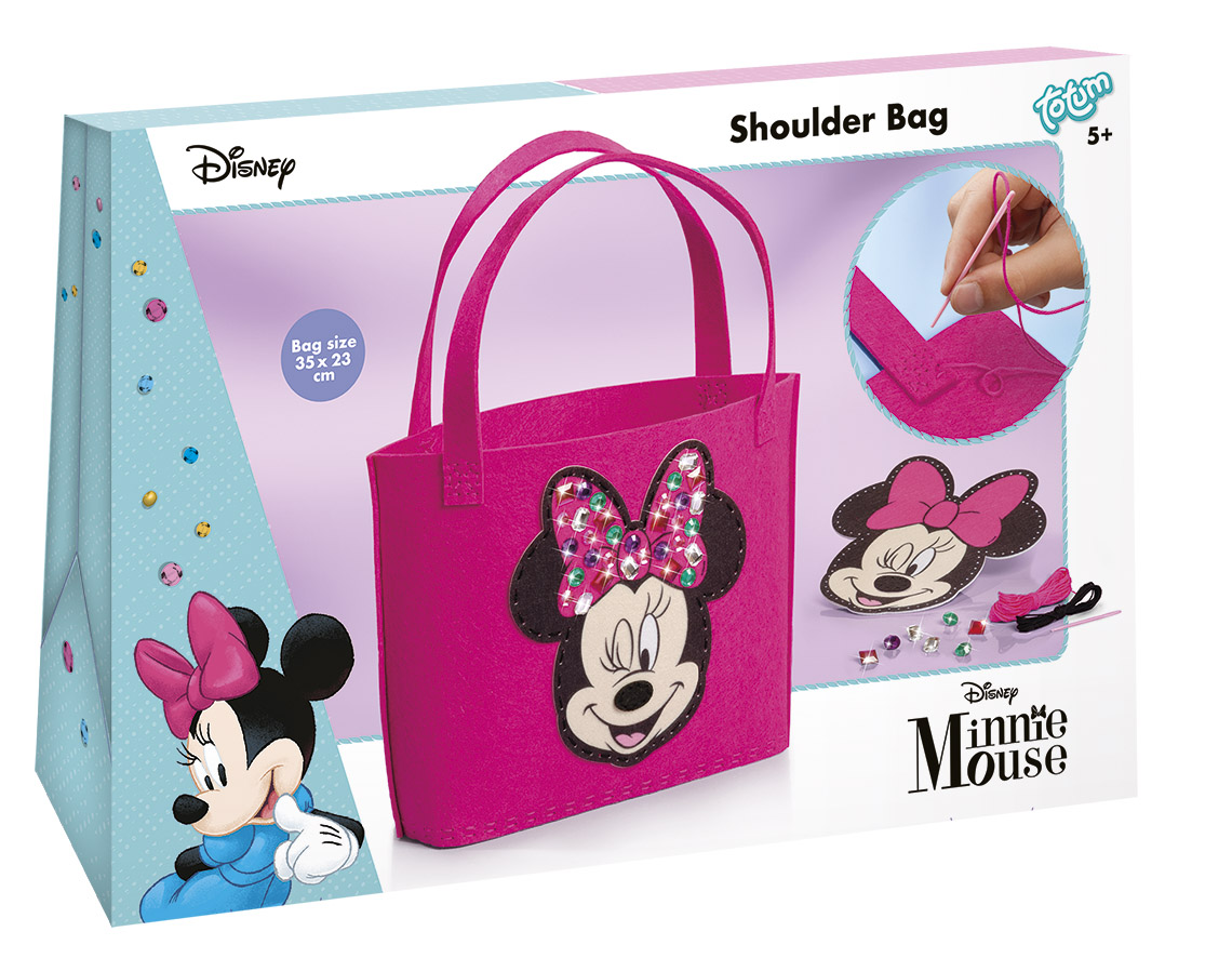 Творчески комплект, Totum, Minnie Mouse, Декорирай сам чанта