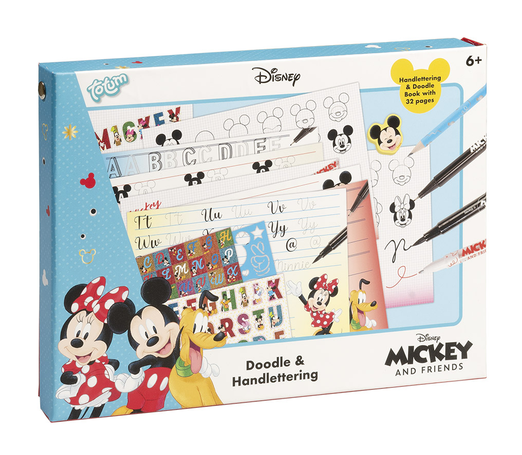 Творчески комплект, Totum, Mickey and friends, Комплект за писане и рисуване