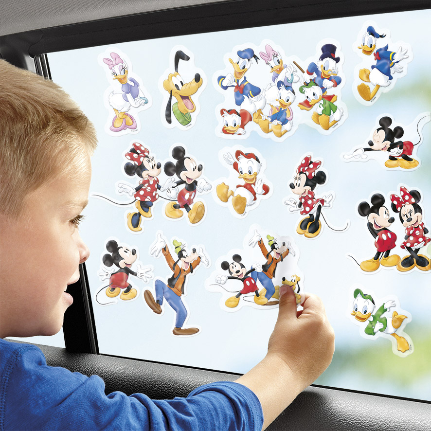 Mickey Mouse glass stickers ᐉ — mbgtoys.com