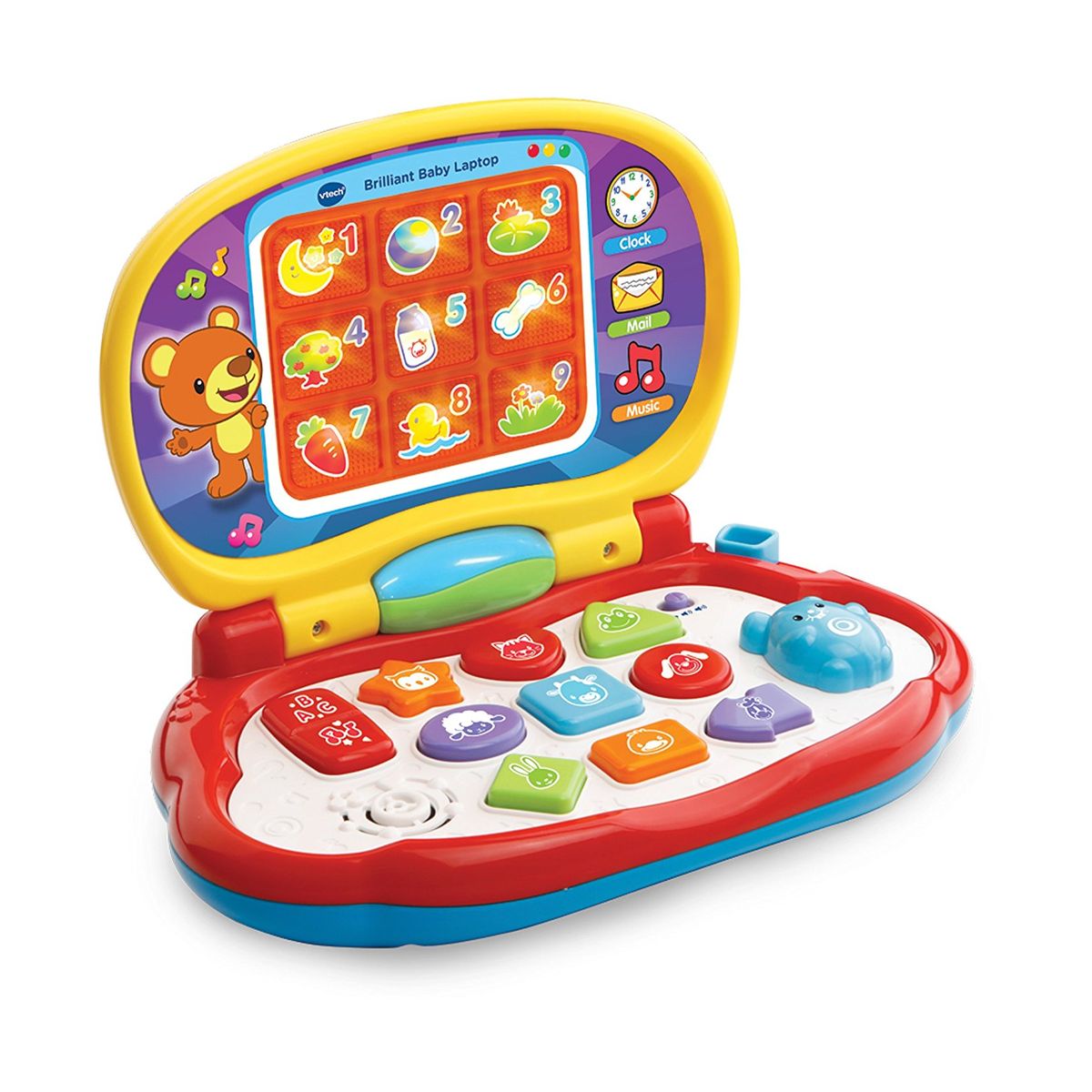 Интерактивна играчка, Vtech, Разноцветен лаптоп