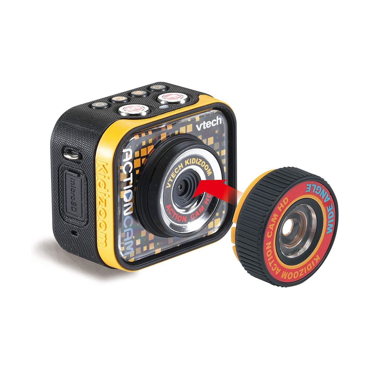Jucarie interactiva Vtech, Camera de actiune pentru copii rezistenta la apa, Multicolor