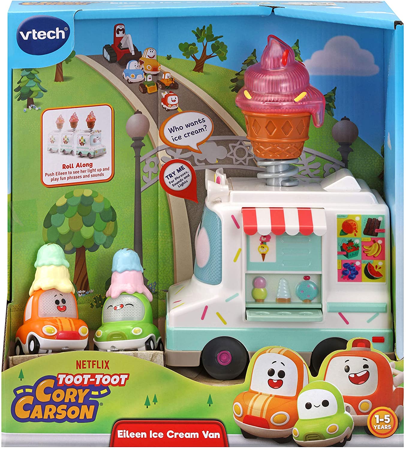 Интерактивна играчка, Vtech, Фургон за сладолен