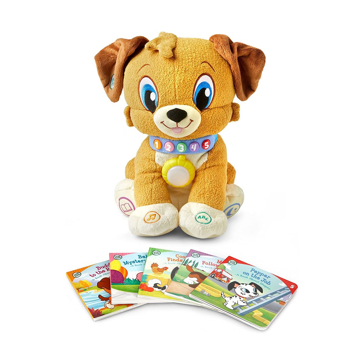 Интерактивна играчка, Vtech, Leap Frog, Сензорна играчка кученце, Кафяво