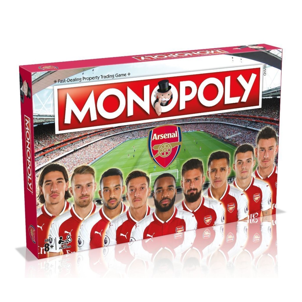 Настолна игра, Winning Moves, Monopoly, ФК Арсенал
